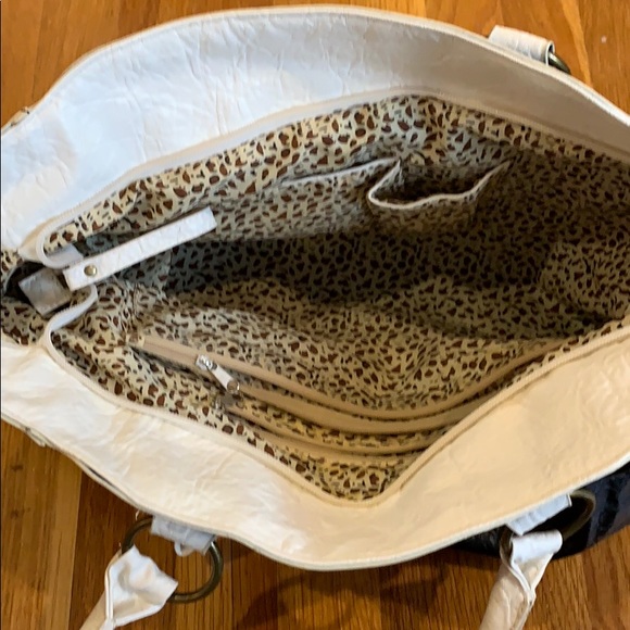 Vintage Black and White Tote Bag - Picture 6 of 7